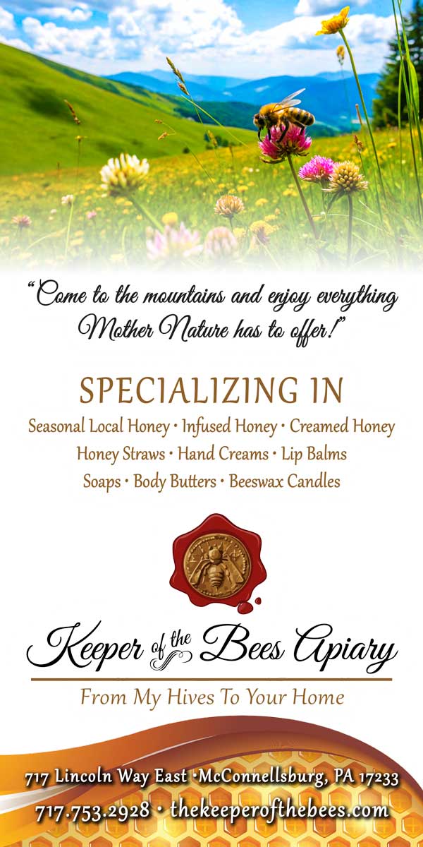 Keeper of the Bees Apiary <center>Keeper of the Bees Apiary | <b><a href="https://www.thekeeperofthebees.com/" target="_blank" rel="noopener noreferrer">CLICK HERE to view the website</a></b></center>